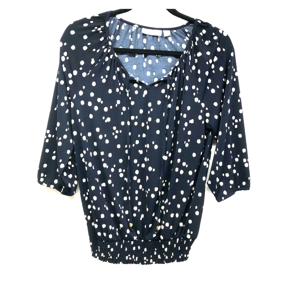 Dark Blue Susan Graver Top